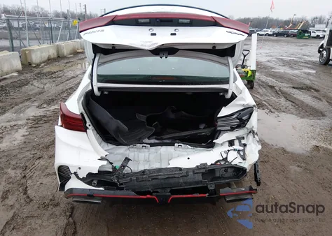 2022 Kia Forte Gt Manual from USA, damaged, VIN 3KPF44AC5NE424304